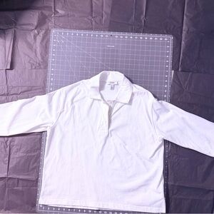 COS Crisp White Collared Shirt